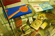 Muzeum čokolády a marcipánu - expozice obalů